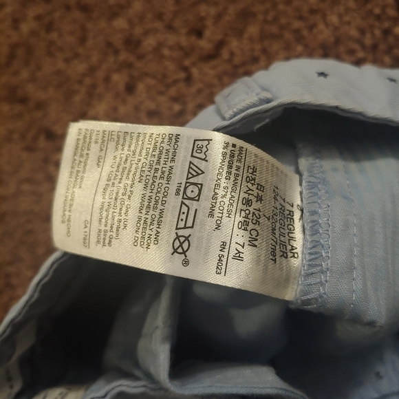 Gap Kids blue star print shorts - Picture 4 of 5